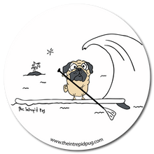 Load image into Gallery viewer, NEW intrepid pug 3.5&quot; stickers
